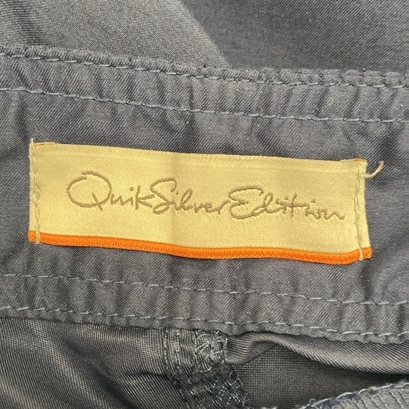 Quicksilver board shorts / beach trunk’s Men’s swim surf tie up front Velcro 36’ - Picture 7 of 12